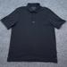 Adidas Shirts | Adidas All Black New Zealand Rugby Polo Shirt Mens Size Large L Embroidered | Color: Black | Size: L
