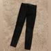 American Eagle Outfitters Jeans | American Eagle Outfitters High Rise Ripped Knee Black Jeggings | Color: Black | Size: 6