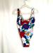 Anthropologie Swim | Best Of Anthropologie. Mona One Piece Anita Floral Print Size L Nwot. Fabulous!! | Color: Green/Red | Size: M