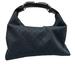 Gucci Bags | Gucci Horsbit Black Canvas Monogram Handbag Shoulder Bag Preowned | Color: Black | Size: Os