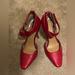 Jessica Simpson Shoes | Jessica Simpson Cassiya Red Heels | Color: Red | Size: 7