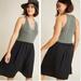 Anthropologie Dresses | Anthropologie Dolan Dress, Olive And Black, Size S. | Color: Black/Green | Size: S