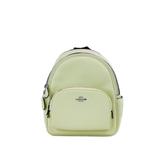 Coach Bags | Coach Mini Court Pale Lime Pebbled Leather Shoulder Backpack Women's Bag | Color: Green | Size: Os