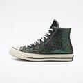 Converse Shoes | Converse Jw Anderson 70 Hi Glitter Pack W/2diff Laces Sz M9 W11 W/Dust Bag | Color: Black/White | Size: 9