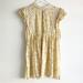 Free People Dresses | Free People Fp One Small Eva Babydoll Tunic Mini Dress Floral Print Yellow | Color: Yellow | Size: S