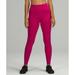 Lululemon Athletica Pants & Jumpsuits | Lululemon Athletica Womens Gray Pink Activewear Compression Leggings 2 Set Of 2 | Color: Gray/Pink | Size: 2