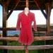 Levi's Dresses | Levi’s Red Bandana Print Southwestern Cotton Dress W Pockets Sz M Nwt | Color: Black/Red | Size: M