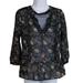 Urban Outfitters Tops | 2/$15 Urban Outfitters Pins & Needles Floral Sheer Peplum Top Black Small Lace | Color: Black | Size: S