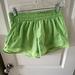 Athleta Shorts | Athleta Women's Bright Greet Athletic Shorts Size Xs | Color: Green | Size: Xs