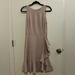 Nine West Dresses | Euc Nine West Dress, Size 6 | Color: Cream/Tan | Size: 6