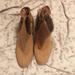 Anthropologie Shoes | Anthropologie Miss Albright Cottage Booties | Color: Brown/Tan | Size: 8b