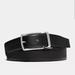 Coach Accessories | Coach Harness Buckle Cut To Size Reversible Belt (30 Mm) In Black/Dark Brown | Color: Black/Brown | Size: Os