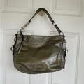 Coach Bags | Coach Handbag Coach Madison Maggie Metallic Leather Shoulder Bag | Color: Gray/Silver | Size: Os
