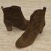 J. Crew Shoes | J Crew Suede Ankle Boot | Color: Brown | Size: 7.5