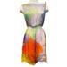 Anthropologie Dresses | Leifsdottir Sleeveless Silk Dress 2 Anthropologie Rainbow Abstract | Color: Purple/Yellow | Size: 2