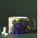 Anthropologie Dining | Anthropologie Pauline De Roussy De Sales Sleight Blue/ Gold Christmas Mug | Color: Blue/Gold | Size: Os