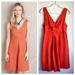 Anthropologie Dresses | Anthropologie Hd In Paris "Ardmore" Dress In Orange - Size 8 | Color: Orange | Size: 8