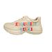 Gucci Shoes | Gucci 720953 “ Exquisite Gucci” Apollo Sneakers Sz Gucci 9 (Us 9.5) | Color: White | Size: Gucci Size 9 (Us 9.5)