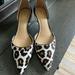 Michael Kors Shoes | Euc Michael Kors Kitten Heel Pumps Size 9 | Color: Black/Tan | Size: 9