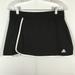 Adidas Skirts | Adidas Skort Womens Sz M Climalite Black White Stretch Tennis Skirt Short Golf | Color: Black/White | Size: M