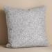 Anthropologie Accents | Anthropologie Cozy Boucl Pillow - Light Grey | Color: Gray/White | Size: Os