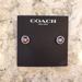 Coach Jewelry | Coach Multicolor Earrings | Color: Blue/Pink/Purple/White | Size: Os