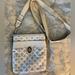 Coach Bags | Coach Crossbody White Canvas/Leather Crossbody Pouch | Color: Silver/White | Size: Os