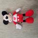 Disney Toys | Just Play Disney Junior Small Mickey Mouse Stuffed Plush Preowned | Color: Black/Red | Size: Osbb