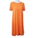 Lularoe Dresses | Lularoe Carly Orange Dress | Color: Orange | Size: Xs