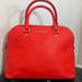 Michael Kors Bags | Michael Kors “Cindy” Large Dome Satchel In Mandarin. 30s5gcps3l | Color: Red | Size: 13" W X 9-1/2" H X 4-1/2" D