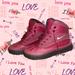 Nike Shoes | Nike Woodside 2 High Top Size 6y (Fits Women 7.5) | Color: Black/Red | Size: 6bb