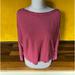 Anthropologie Tops | Anthropologie, Pullover Too, Size Xlp, Berry | Color: Pink/Purple | Size: Xlp