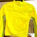 Free People Other | Fpmovement Good Karma High-Neck Layer Top In Highlighter Neon Yellow Size M/L | Color: Green/Yellow | Size: M/L