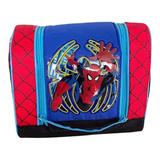 Disney Accessories | Disney Store Spiderman Super Hero Lunch Box Tote School Bag Boys | Color: Blue/Red | Size: 8"