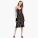 J. Crew Dresses | J Crew Spaghetti-Strap Dress In Lace | Color: Black/Cream | Size: 2