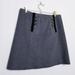 Gucci Skirts | Gucci Mini Skirt Wool Alpaca Blend Gray Black A-Line Lined Womens Size 42/6 | Color: Black/Gray | Size: 6