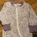 Under Armour One Pieces | Infant Girl Under Armour Purple Speckle Coverall Romper Sz 9-12 Months Nwt | Color: Purple/White | Size: 9-12mb