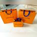 Louis Vuitton Bags | Authentic Louis Vuitton Paper Bag 3 Pcs | Color: Orange | Size: Os
