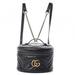 Gucci Bags | Gucci New Gg Marmont Black Leather Vanity Case Mini Backpack | Color: Black | Size: 6.75” X 5” X 4.75”