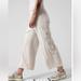 Athleta Pants & Jumpsuits | Like New Athleta Avenue Wide Leg Crop Pants | Color: Cream | Size: 14