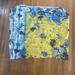 Anthropologie Accessories | Anthropologie Yellow And Blue Scarf | Color: Blue/Yellow | Size: Os