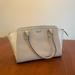 Kate Spade Bags | Beautiful White/Cream Bag With Scalloped Edges, Pockets Inside,Zipper On The Top | Color: Cream/White | Size: Os