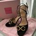 Kate Spade Shoes | Brand New! Kate Spade Black Block Sandal Heels Odelia Black Paten Leather | Color: Black | Size: 7