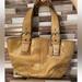 Coach Bags | Coach 9544 Yellow Leather Hobo Bag Purse Zip Multi Pocket Handles Bag Beige | Color: Tan | Size: Os