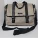 Dooney & Bourke Bags | Dooney Bourke Canvas Flap Messenger Bag | Color: Black/Gray | Size: Os