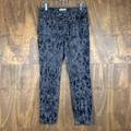 Free People Pants & Jumpsuits | Free People Womens Jeans Black Snake Animal Print Momcore Stretch 28 Waist | Color: Black | Size: 28