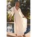Free People Dresses | Free People Endless Summer You're A Jewel Maxi Dress Size Medium In White | Color: White | Size: M