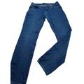 Michael Kors Jeans | Michael Kors Women Blue Jeans Size 4 Leggings Zippers Metal Logo Back | Color: Blue | Size: 4