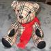 Burberry Toys | Burberry Teddy Bear Great Condition. | Color: Cream/Tan | Size: He’s 6 Or 7 Iches