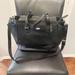 Coach Bags | Coach Black Leather Diaper Bag. Multipurpose Use. Great For Laptops. | Color: Black | Size: Os